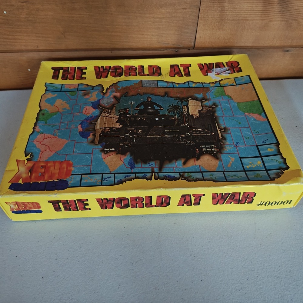 Xeno Games Axis & Allies World at‎ War (3rd Ed) Box SW New 99% Complete